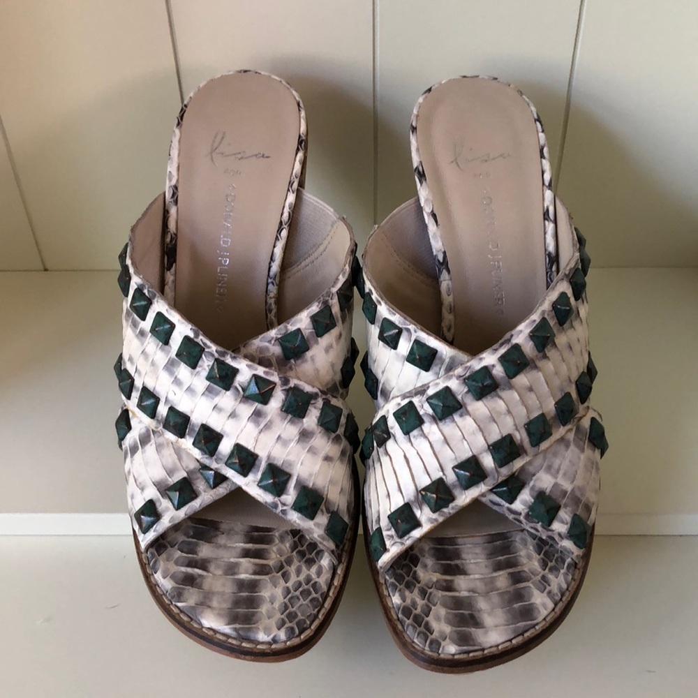 Lisa for Donald J. Pliner Heeled Sandals -Size 7.5